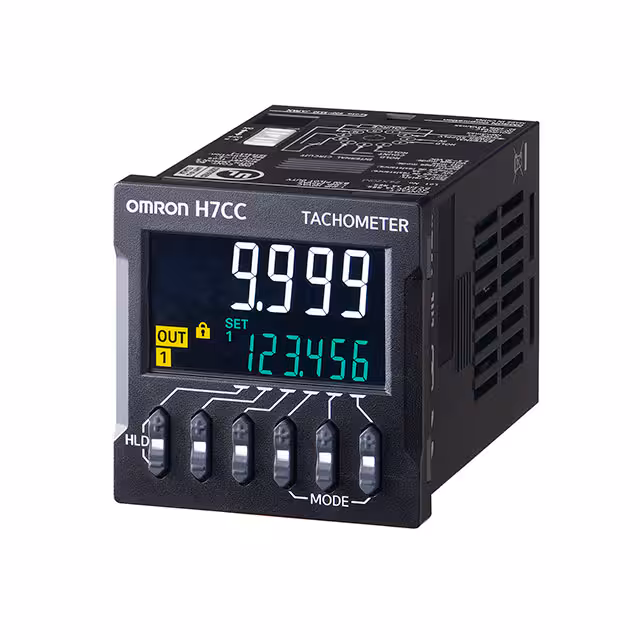 H7CC-R11D Omron Automation and Safety Compteurs de panneaux - Compteurs horaires